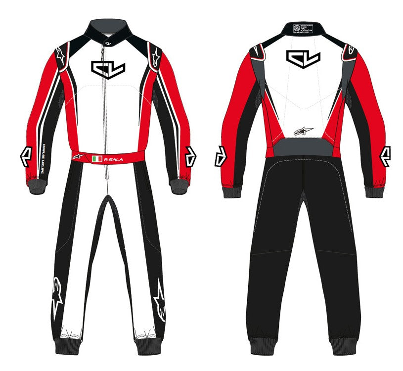 KART SUIT LECLERC ALPINESTARS 22